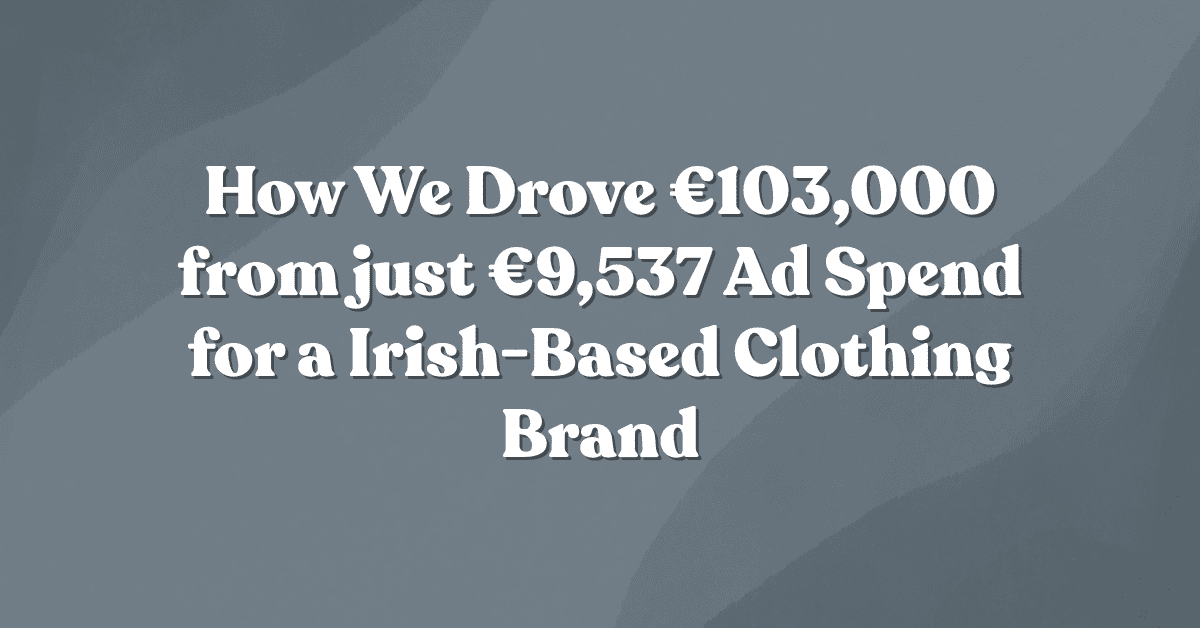 irish mens clothing google ads